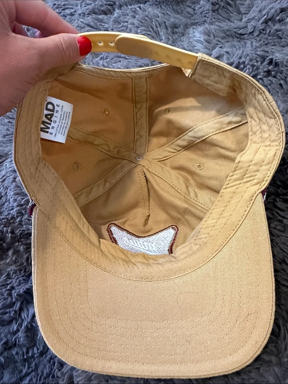 Miller High Life Tan Rope-Trim Cap